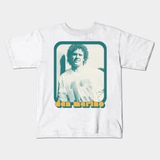 Dan Marino / Retro 80s Football Fan Design Kids T-Shirt